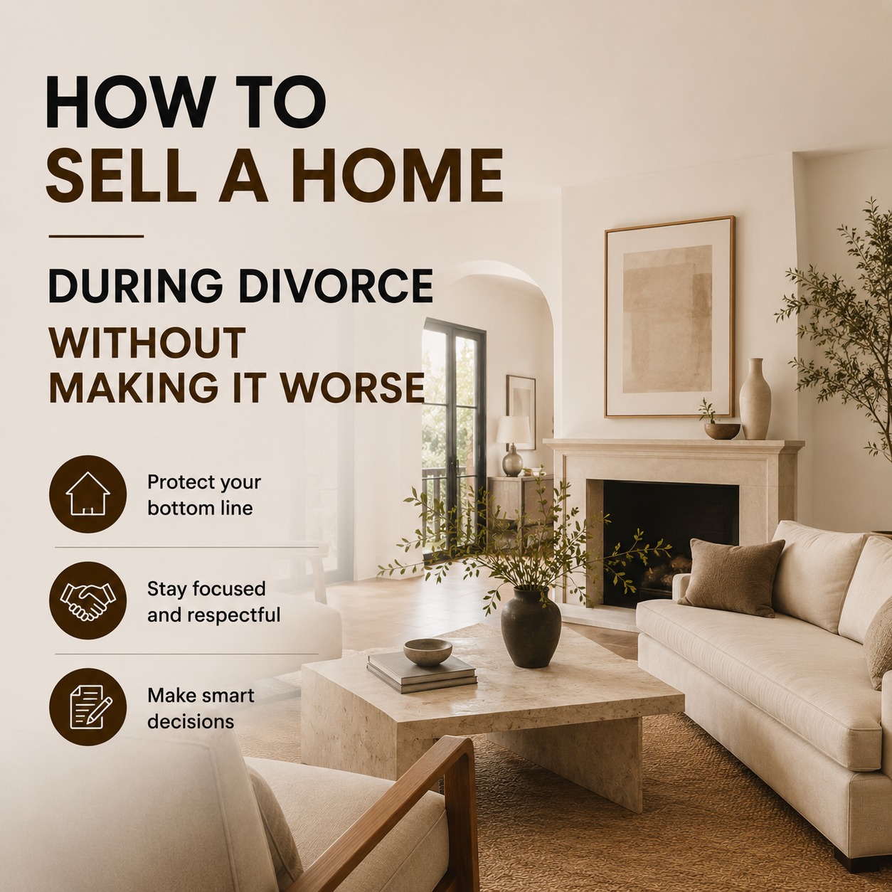 How to Sell a Home During Divorce Without Making It Worse