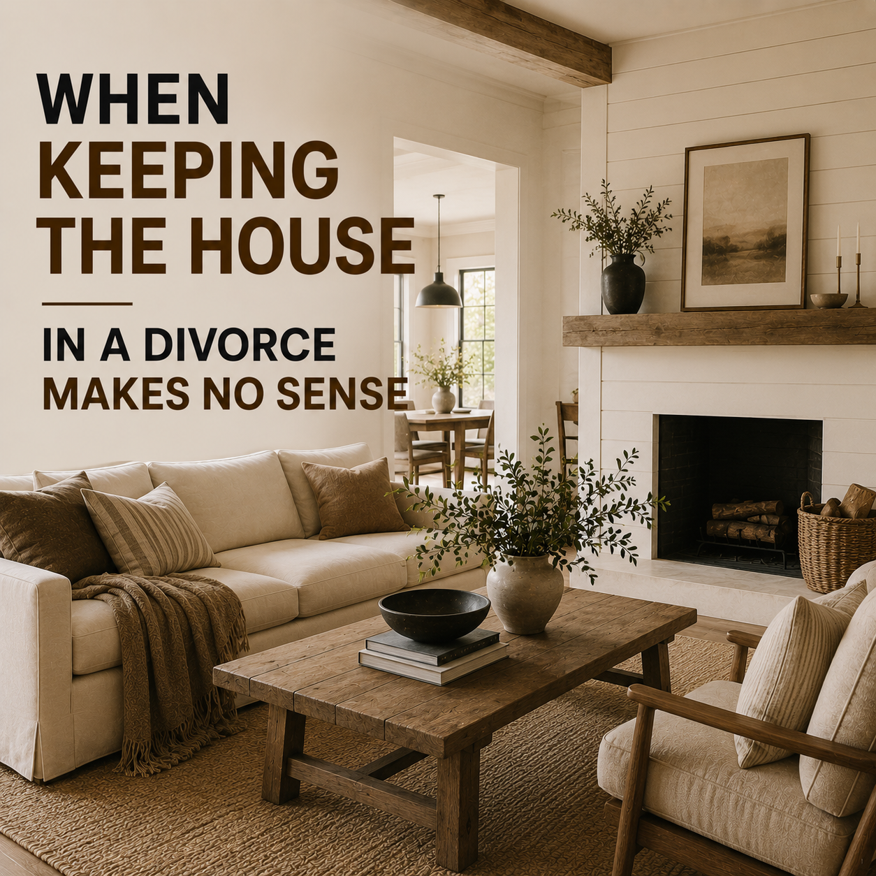 When Keeping the House in a Divorce Makes No Sense