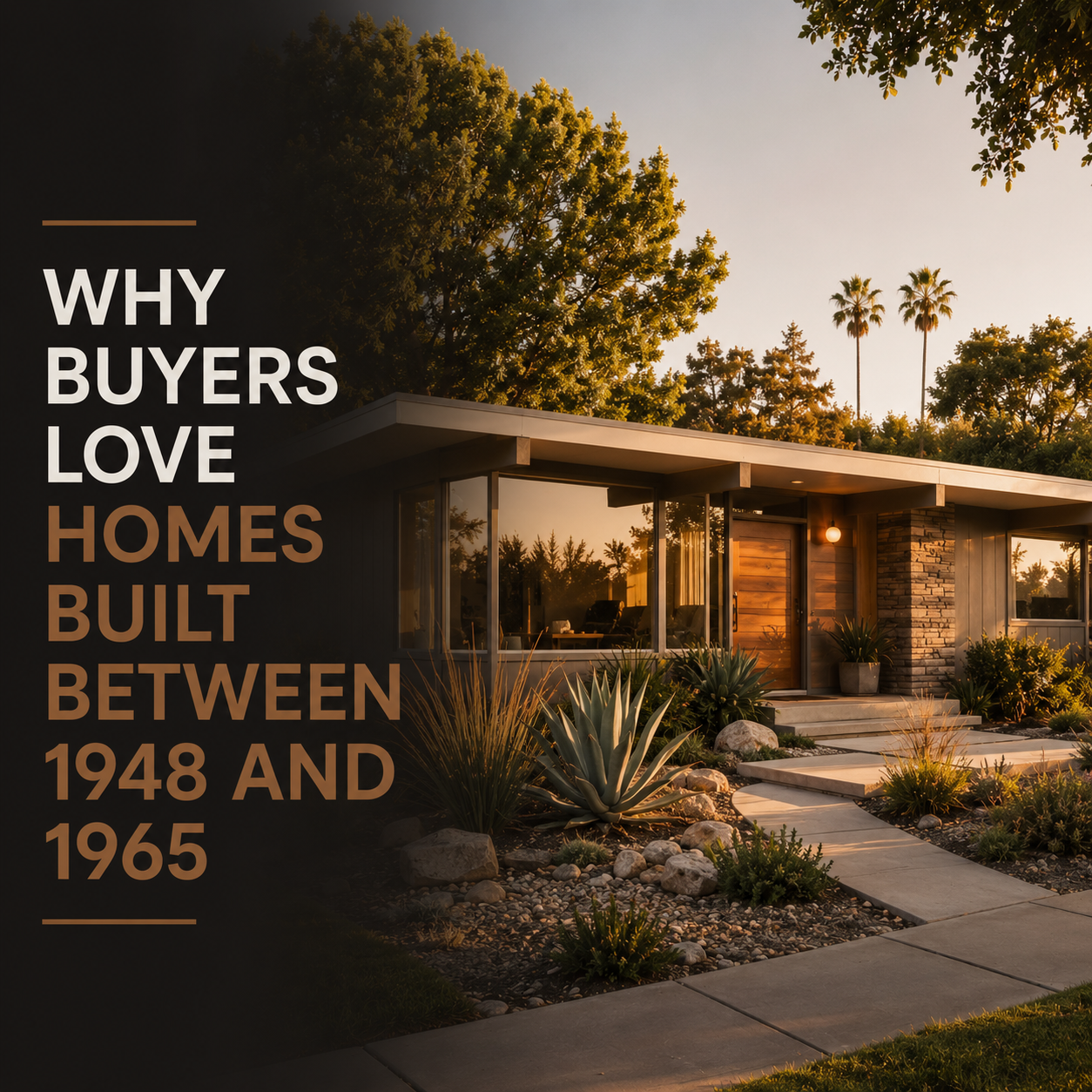 Why Buyers Love Homes Built Between 1948 and 1965
