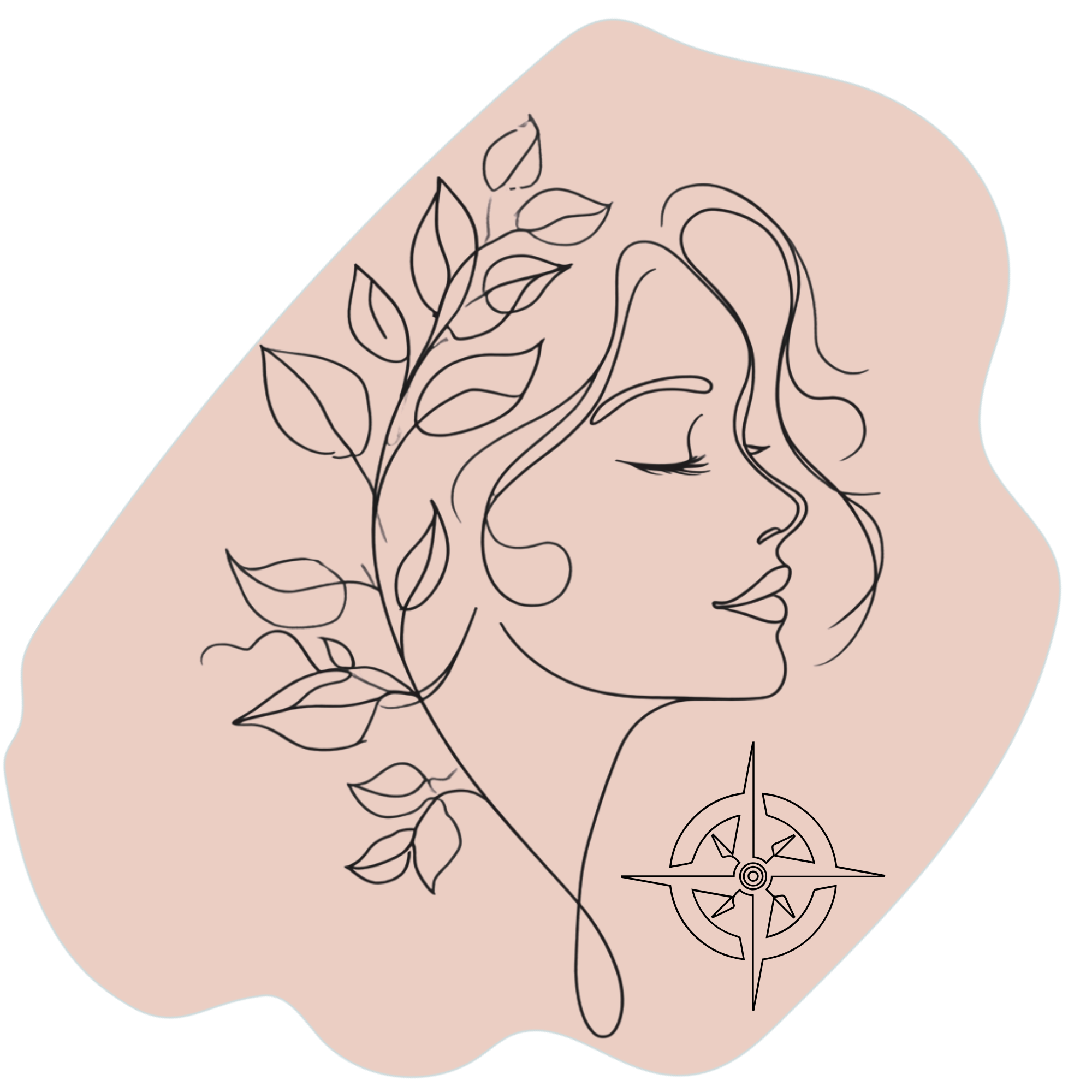 Logo: steht für Endometriose, Zyklusbeschwerden, Hormonbalance, Ganzheitliche Frauengesundheit, Ernährung bei Endometriose, Zyklusgesundheit, Frauenwohlbefinden, PMS