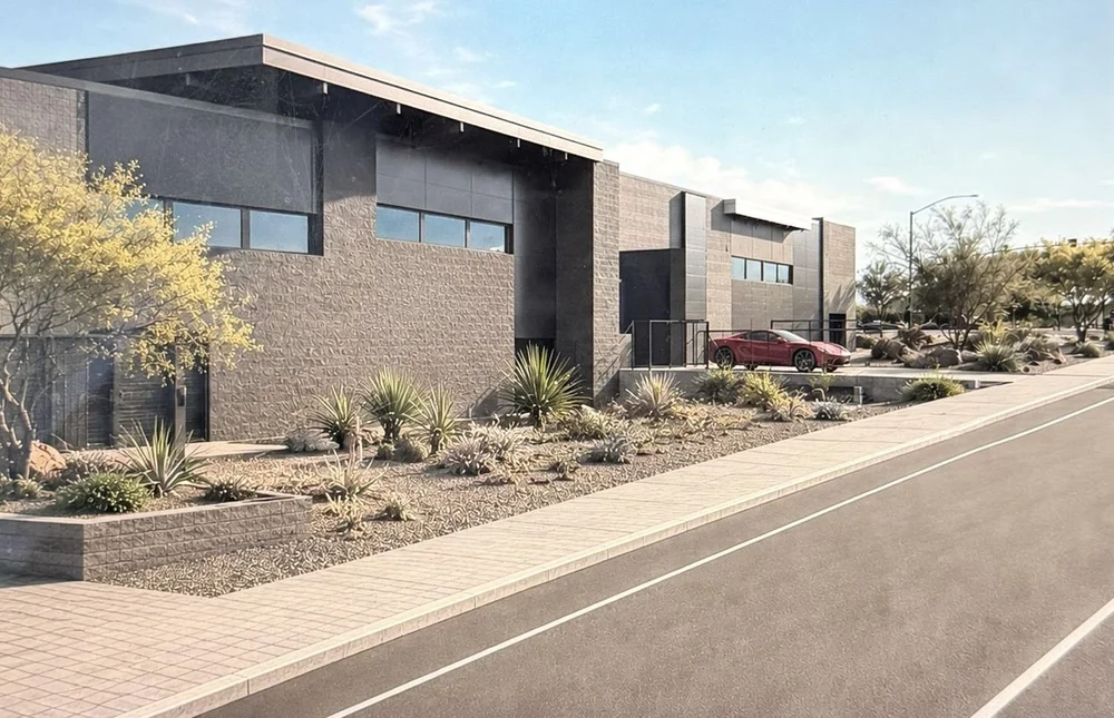 Elite Garages Scottsdale exterior rendering