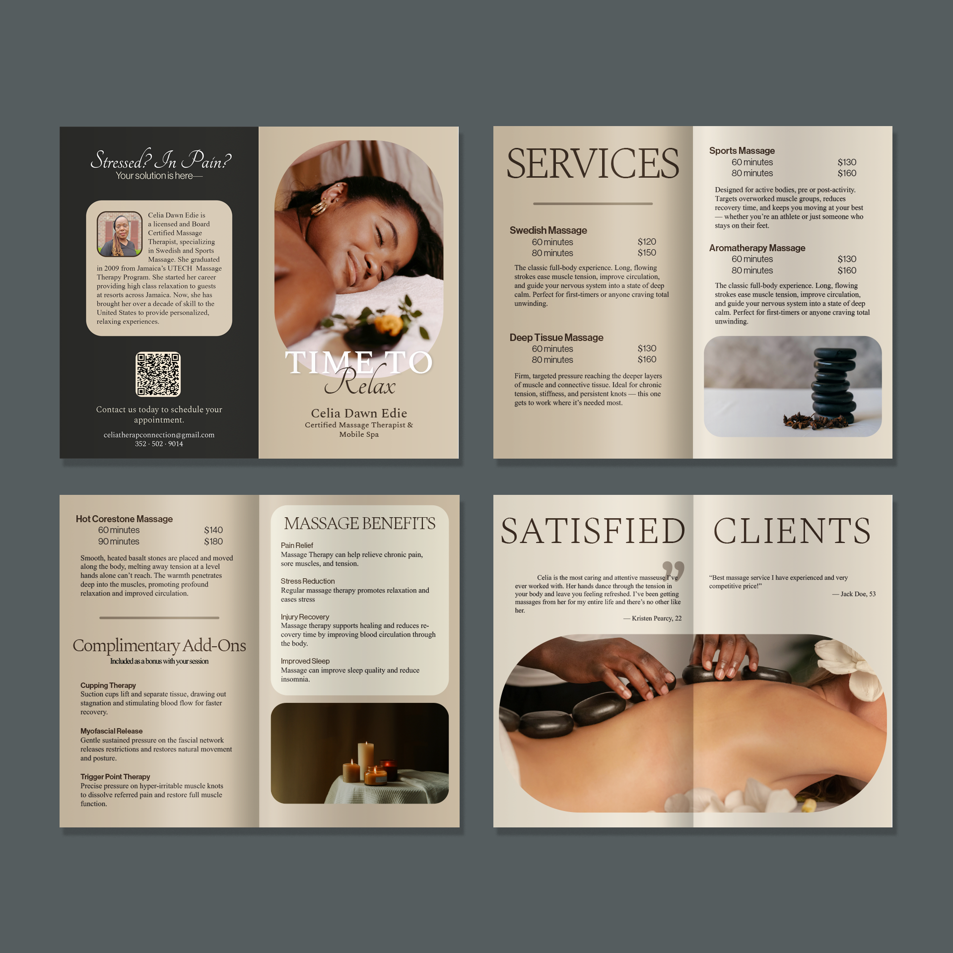 8 page Brochure