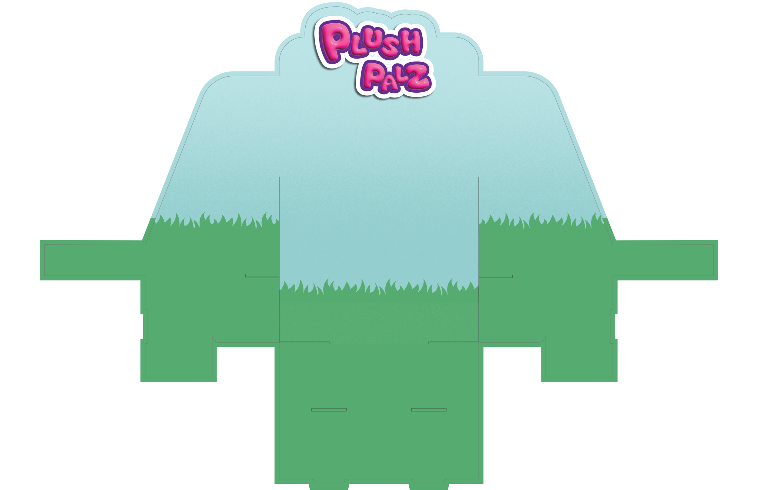 Plush Pals Childs toy Point-of-sale design-