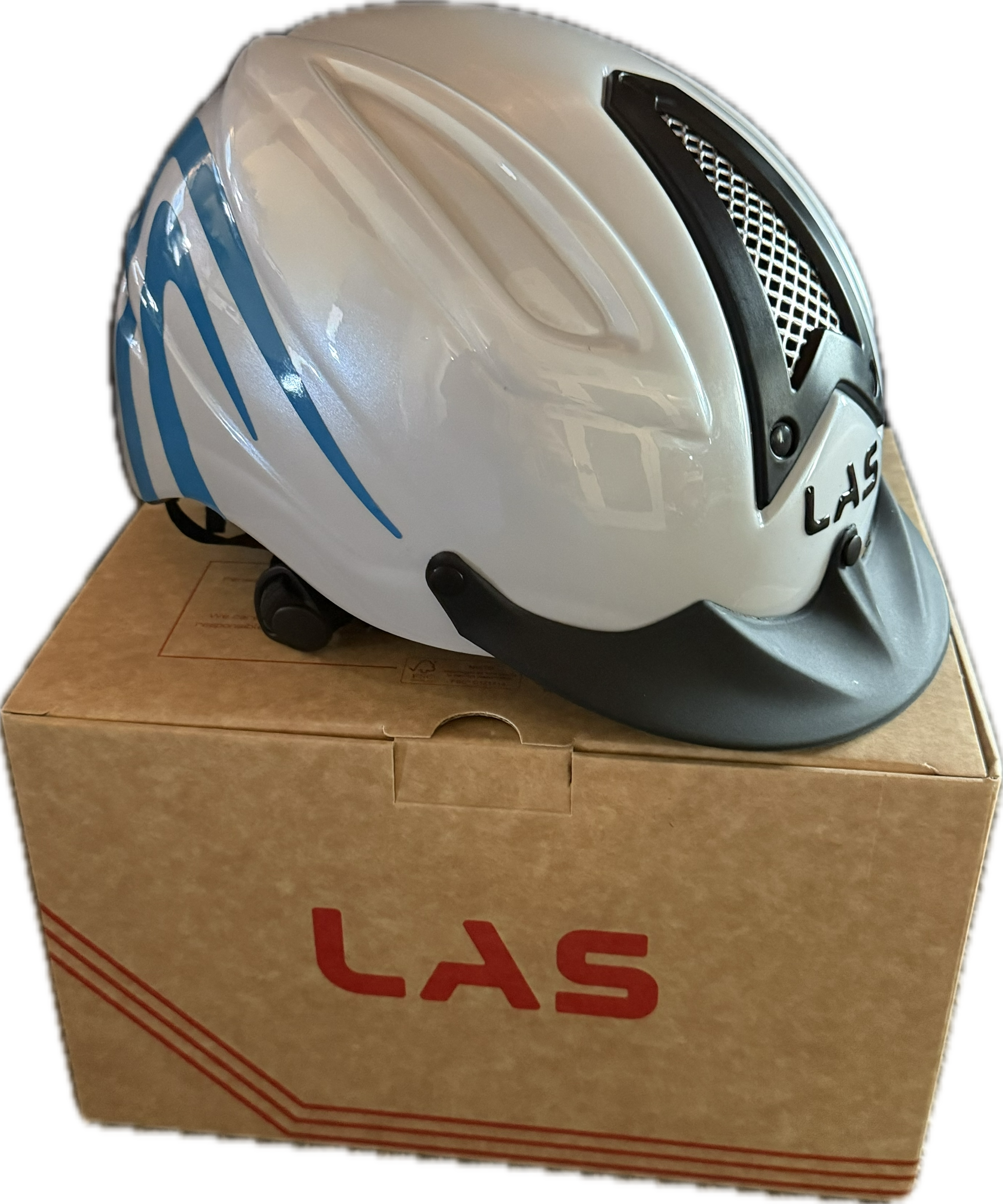 las helmet blue stripe.jpeg