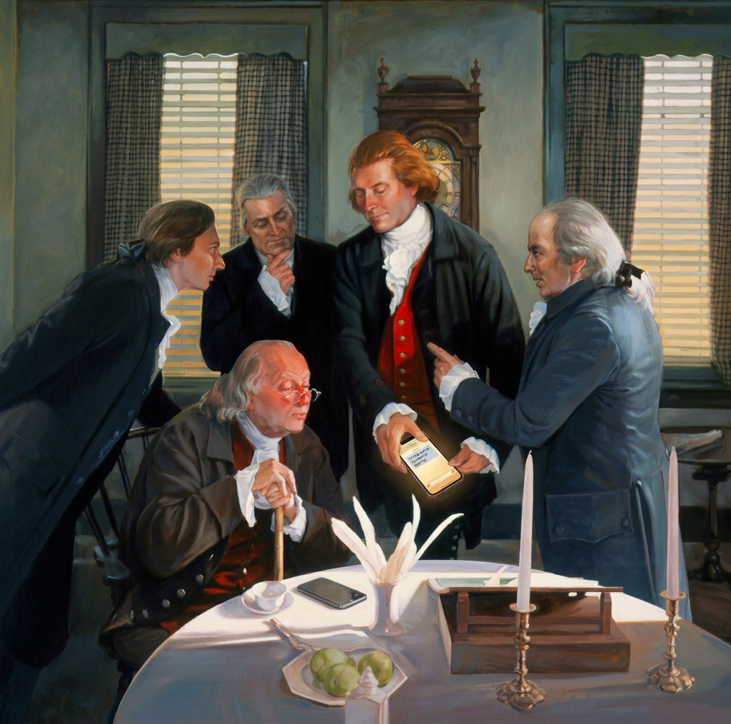 The Founding Fathers Were Not Ahead of Their Time. They Were Just Early to the Internet.