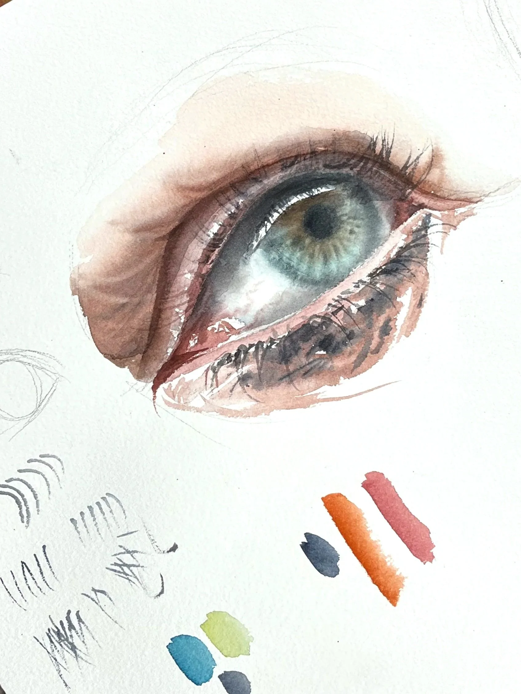 INICIACIÓN AL RETRATO EN ACUARELA Sábado 31 de octubre