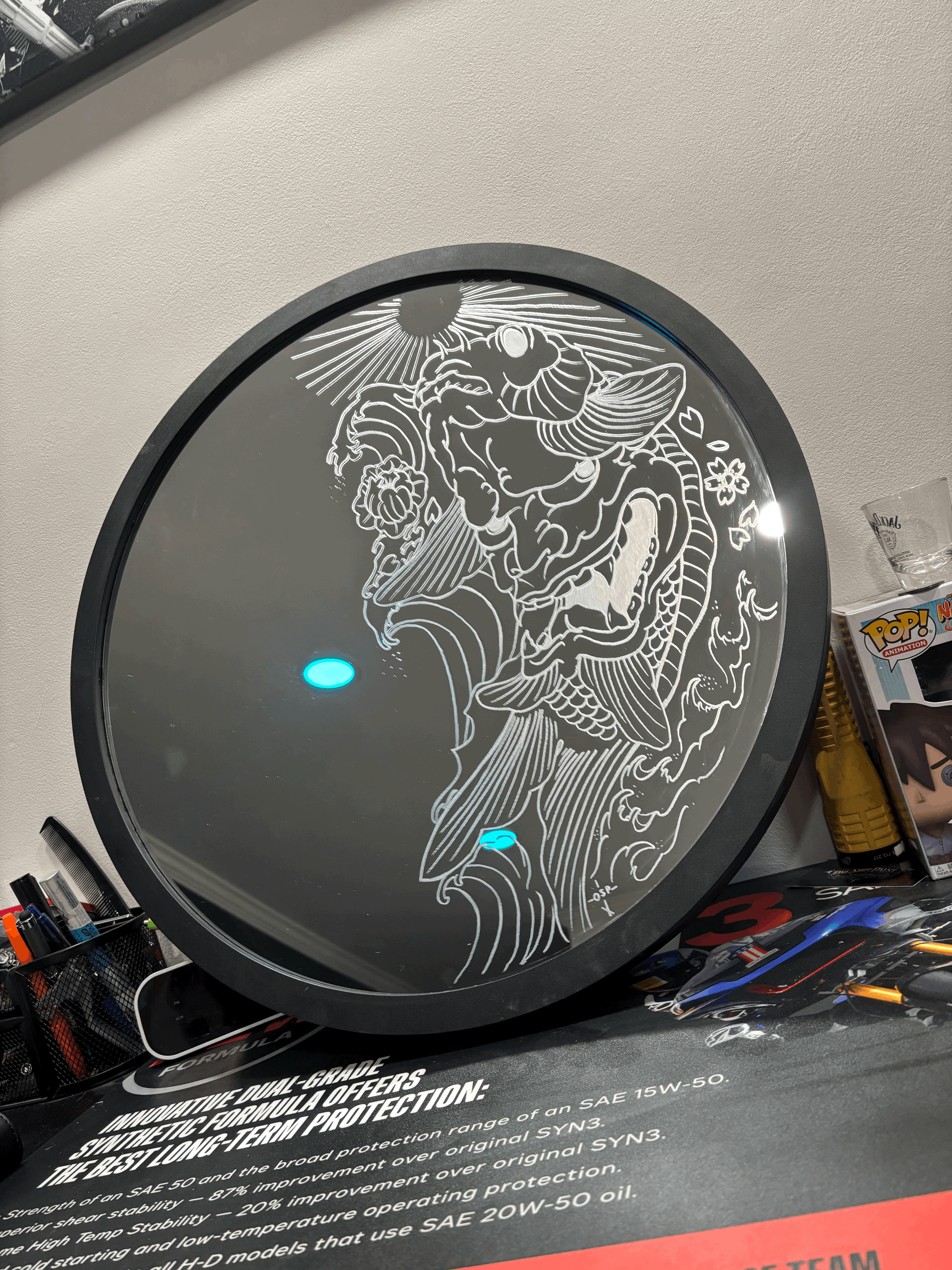 ONI ENGRAVED MIRROR