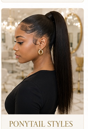 Sleek Ponytail