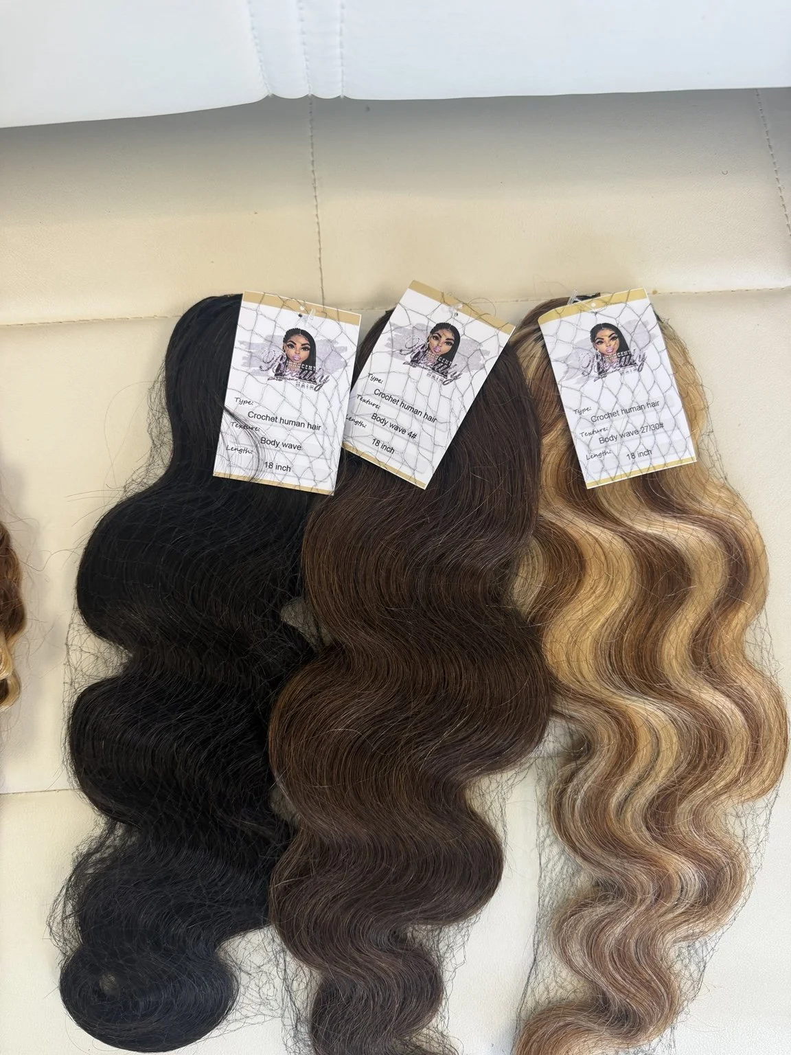 Body Wave Crochet Human Hair