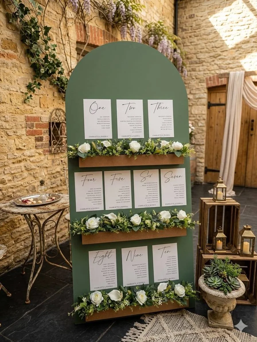 Table seating plan board (Hire Only)
