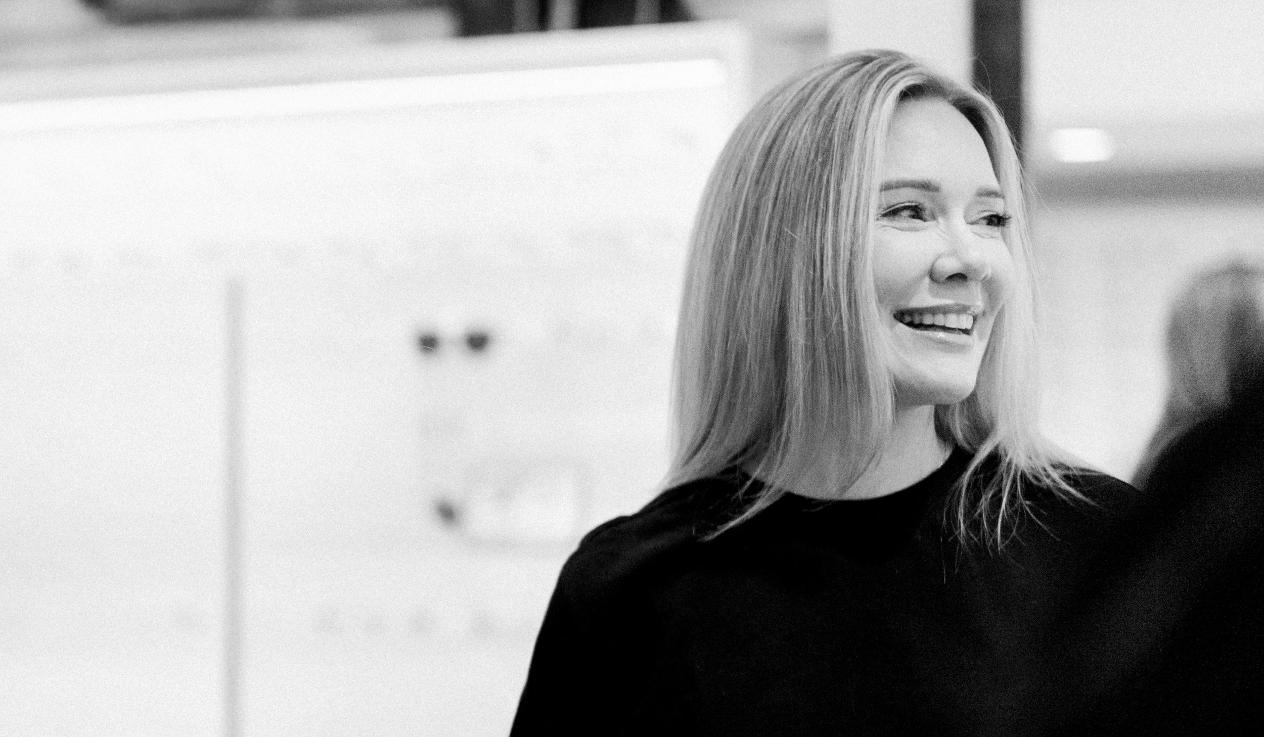 Helena Branning i butiken
