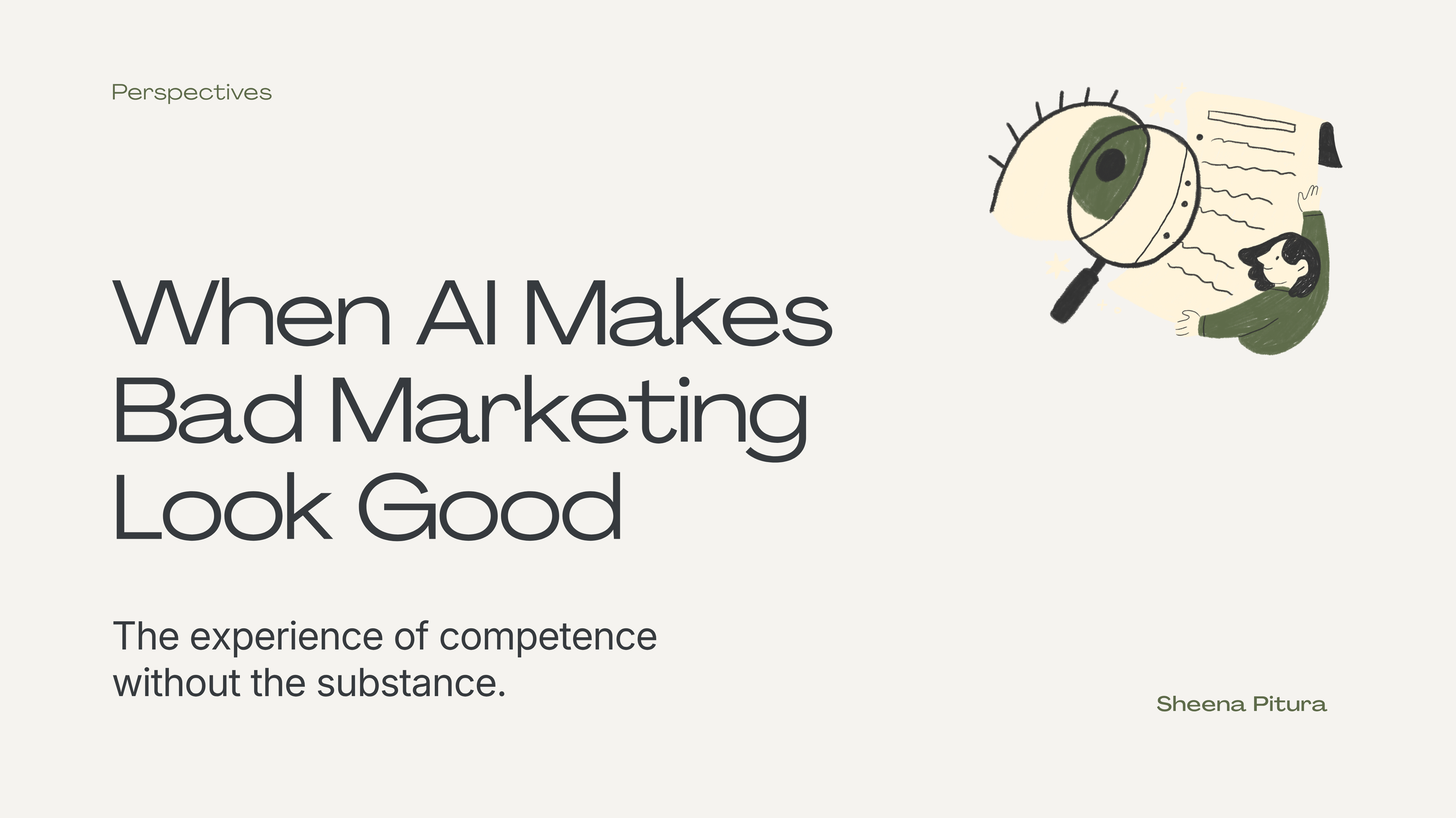 When AI Makes Bad Marketing Look Good