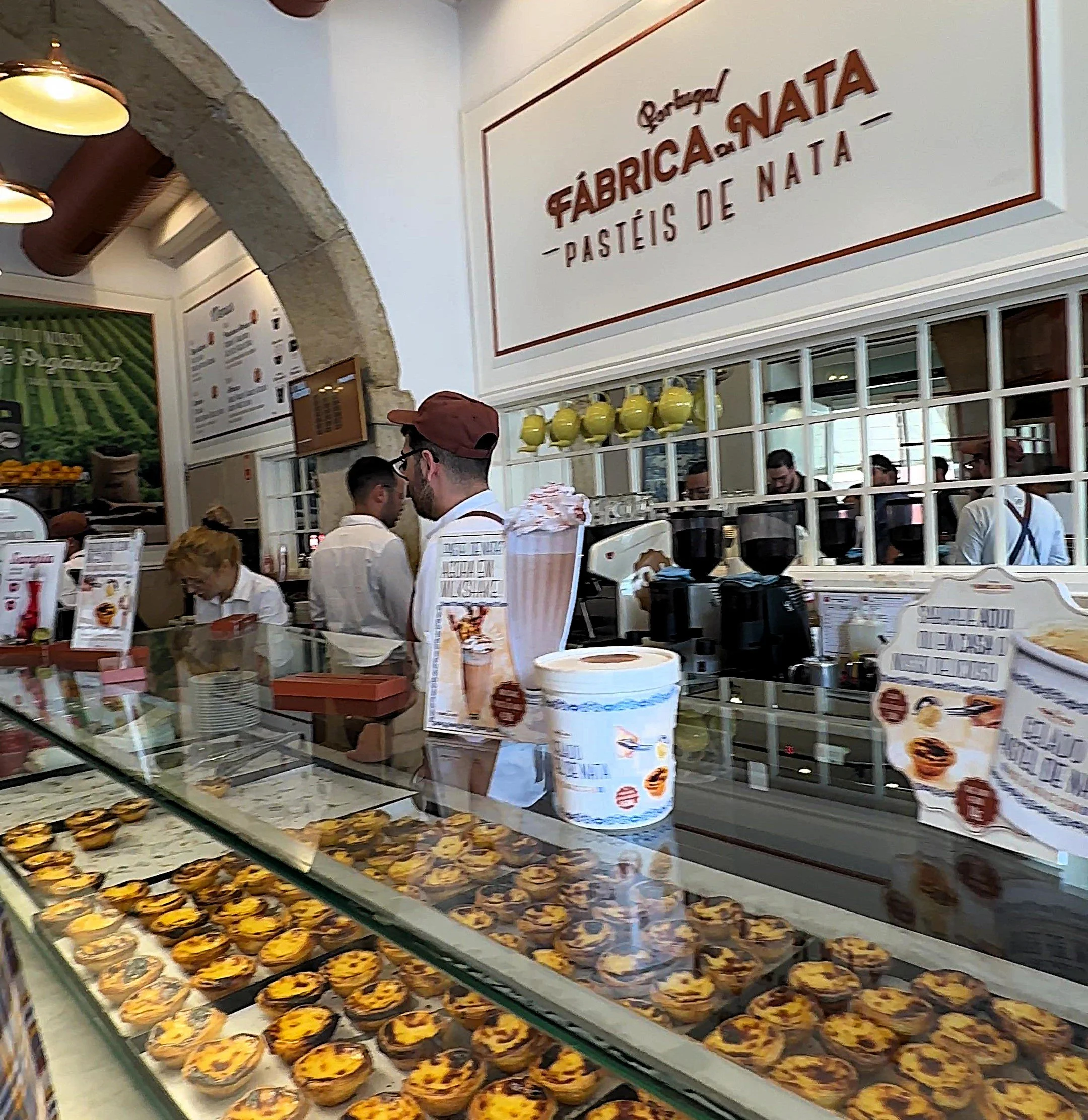 When in Lisbon - Fábrica da Nata