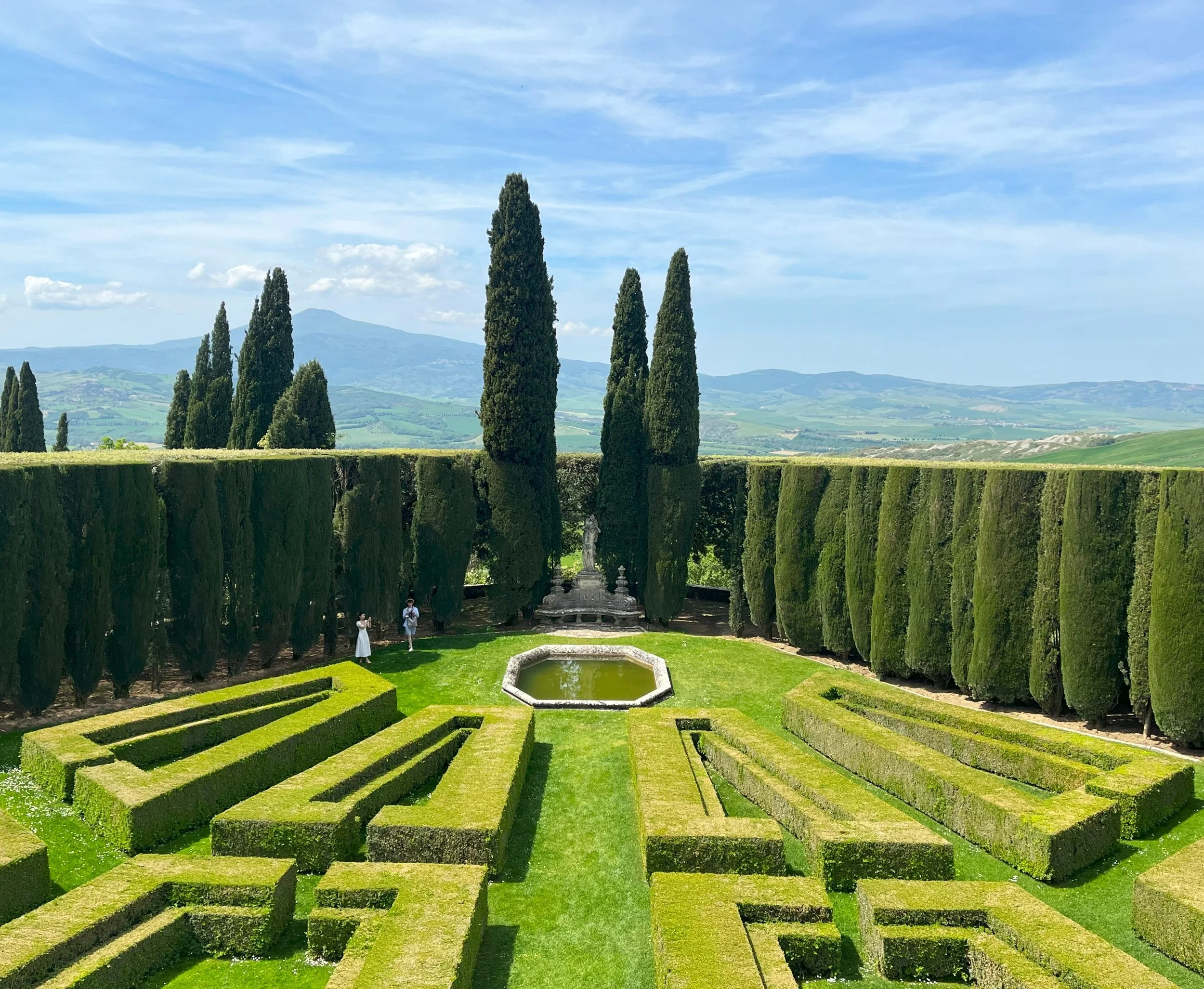 The amazing gardens at La Foce