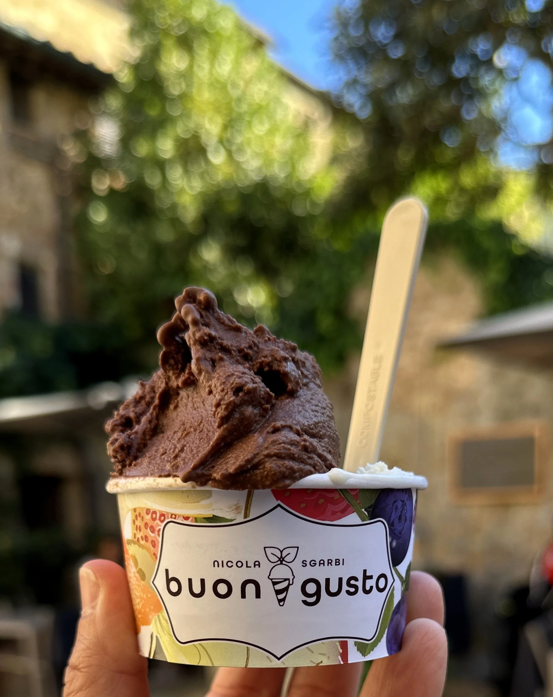 The best chocolate gelato