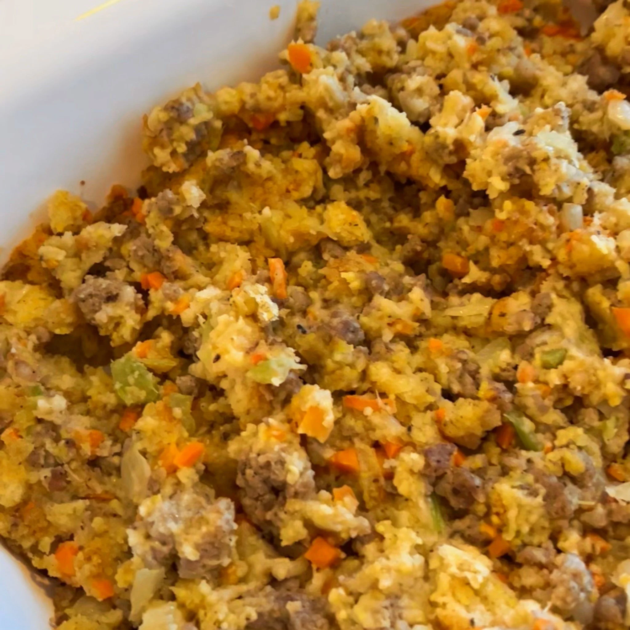 Cornbread &amp; Sausage Stuffing