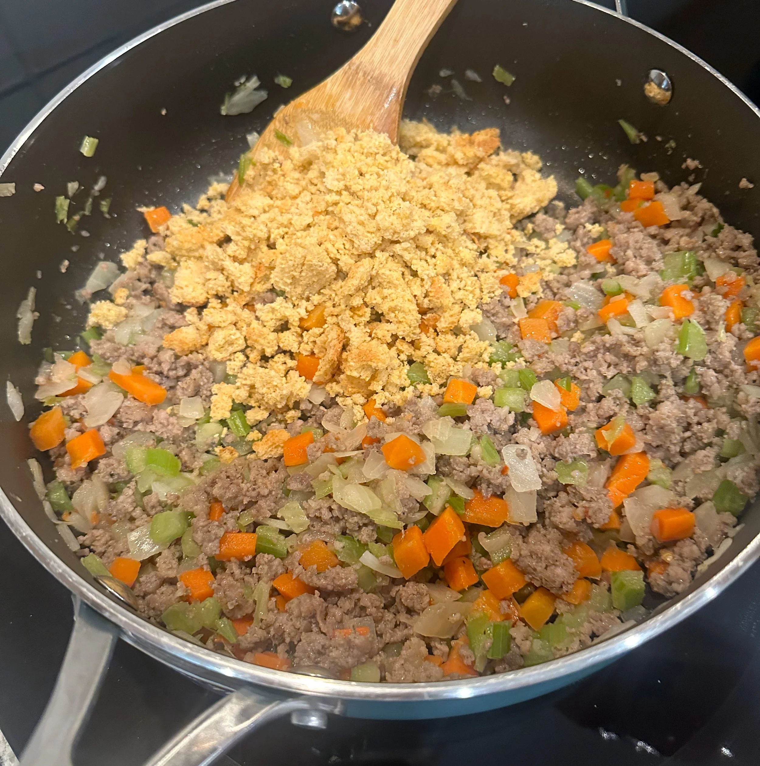 Make sure it's a big pan 😊