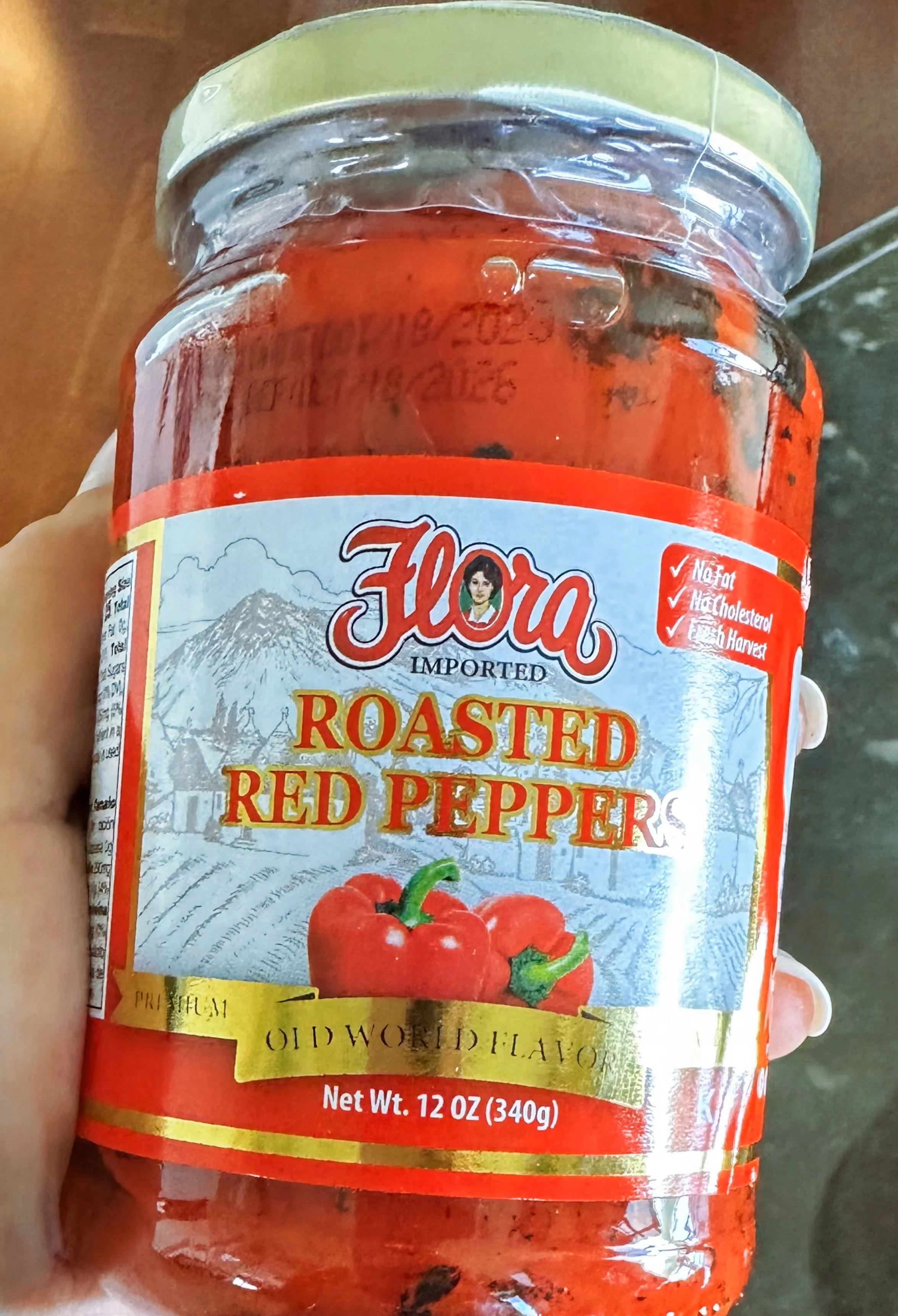 Roasted peppers are a must!