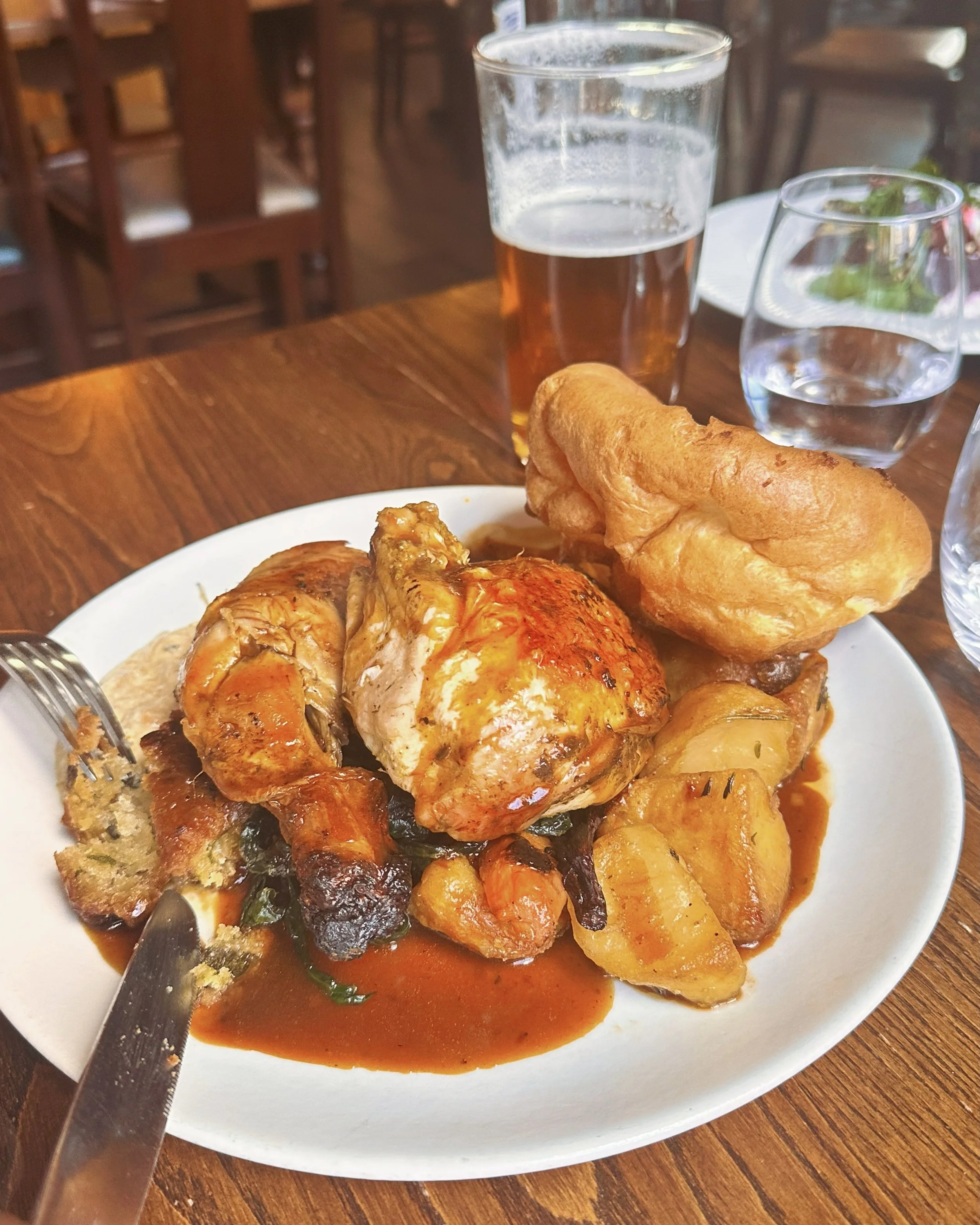 Roasted Chicken was delicious too!
