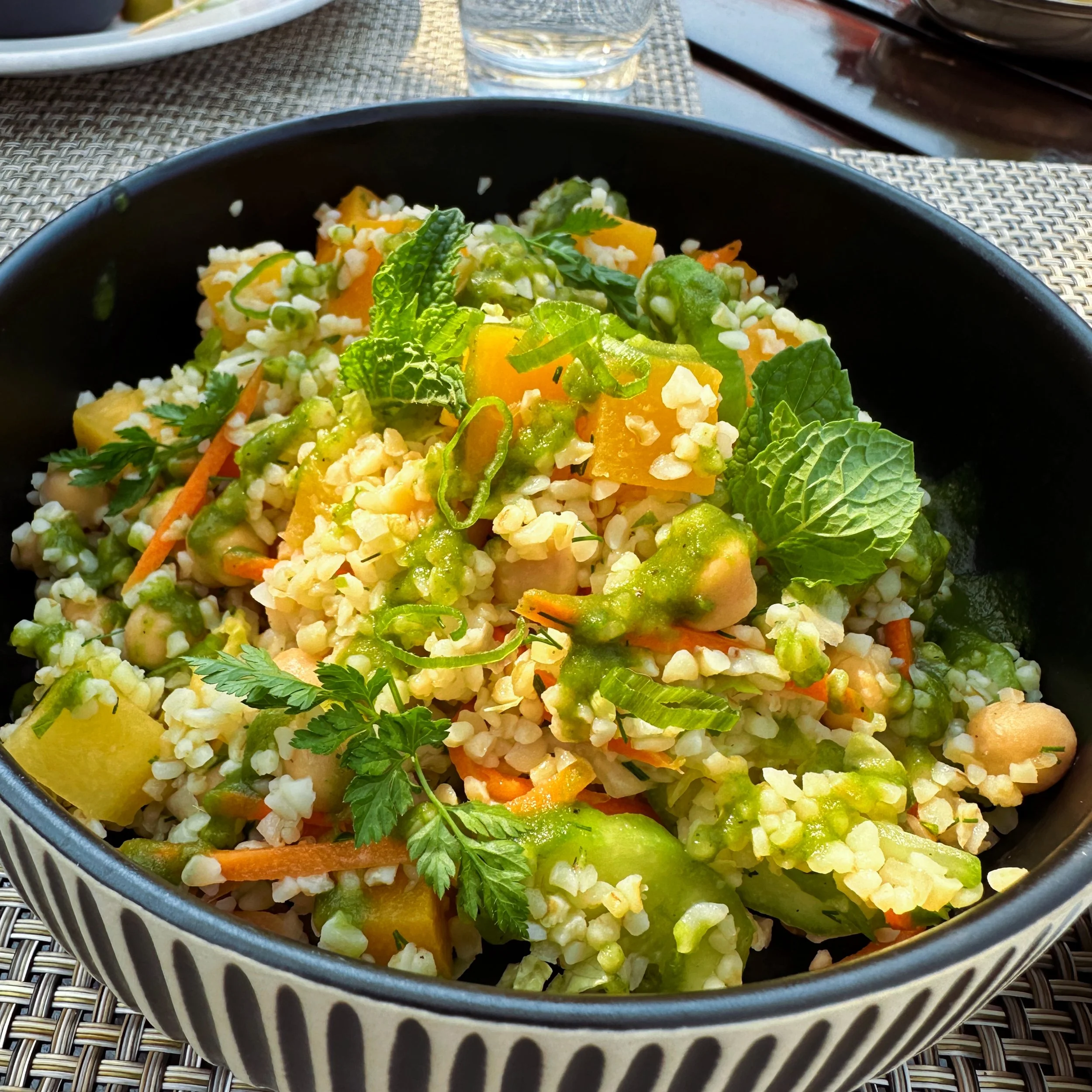 Green Goddess Bulgur Bowl