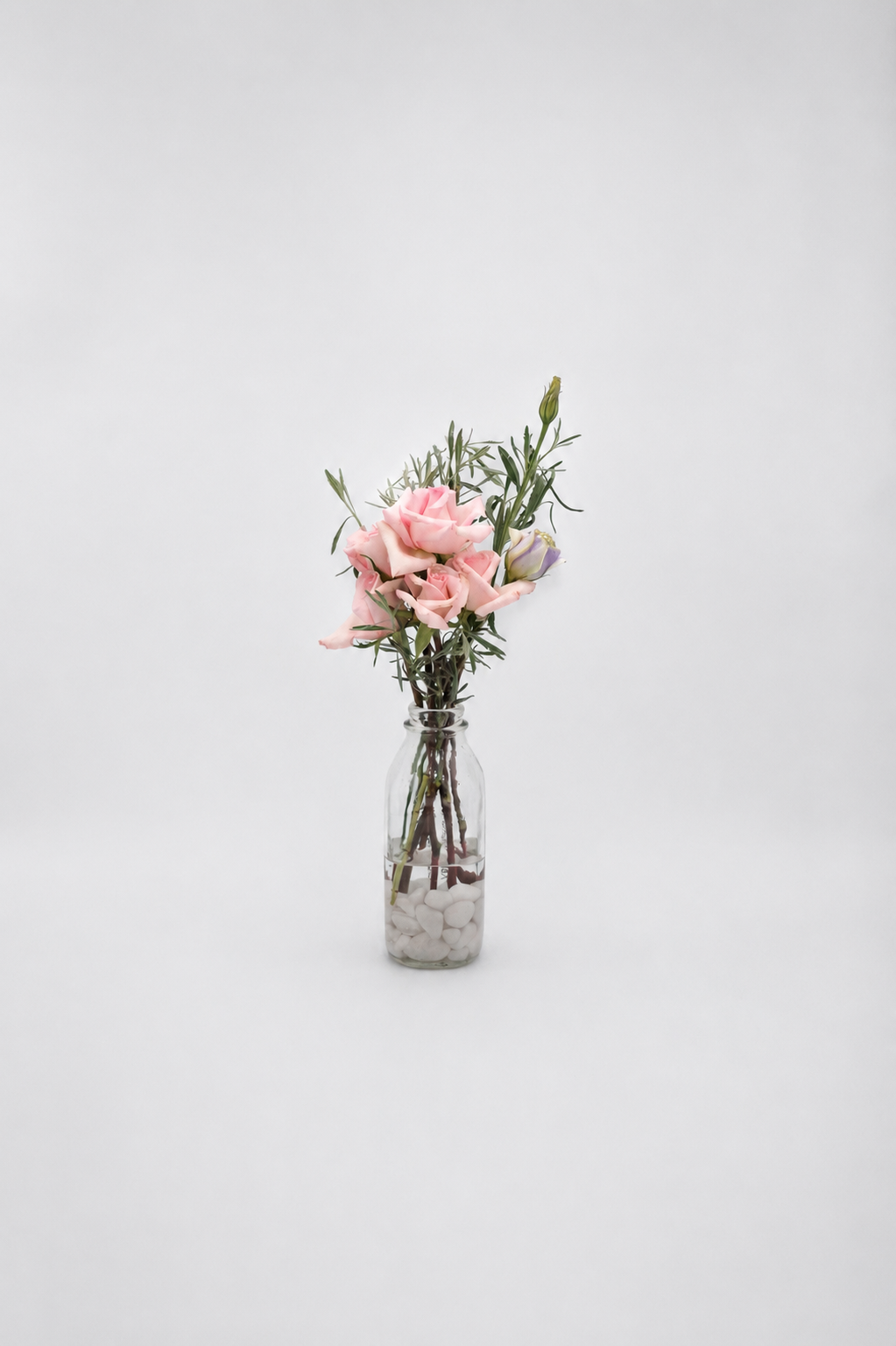 Bottle | Milky Quartz | Full | Carey Richey Florist | Longmont, Colorado