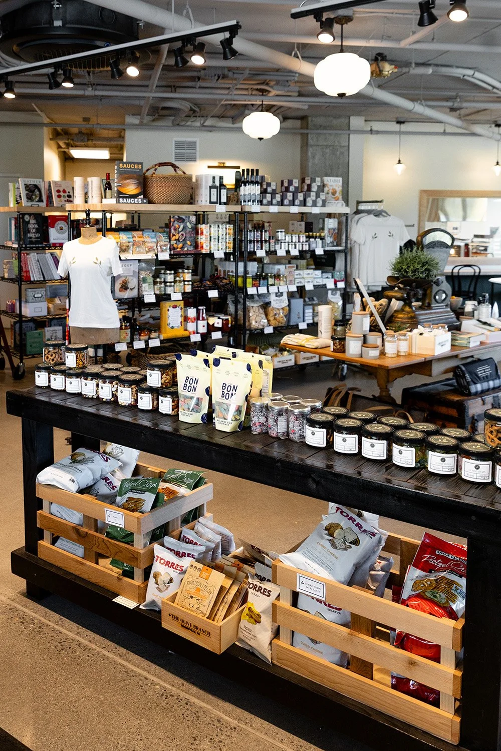 shop at the Olive Branch mercantile