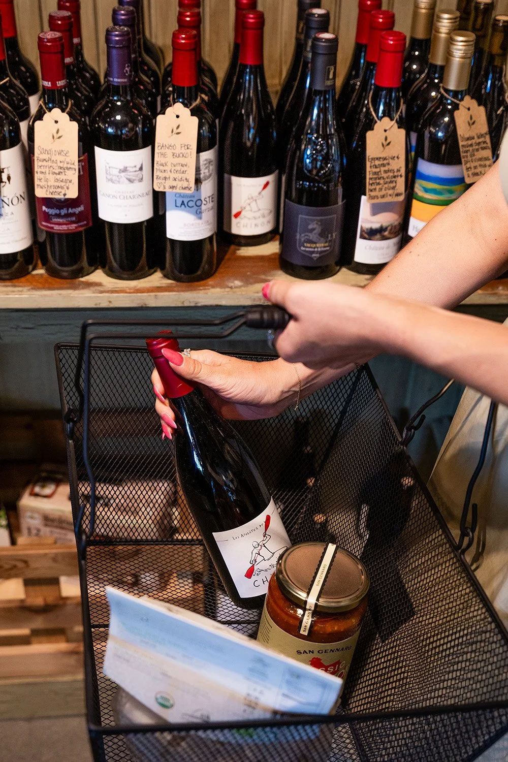 wines and culinary treats
