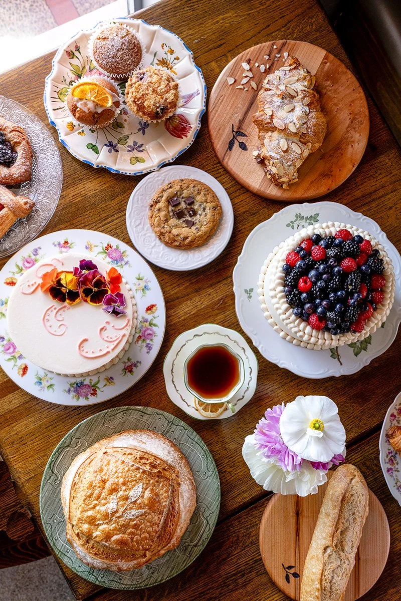 variety of baked goods by Olive Branch