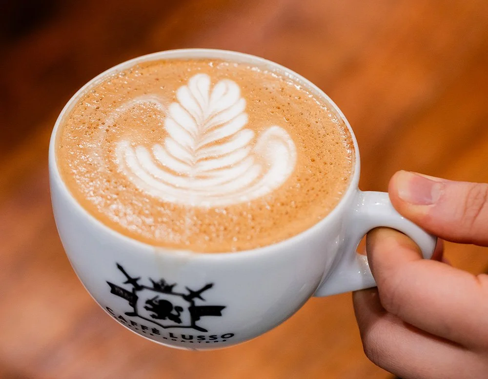 luxurious espresso and beverages from Olive Branch