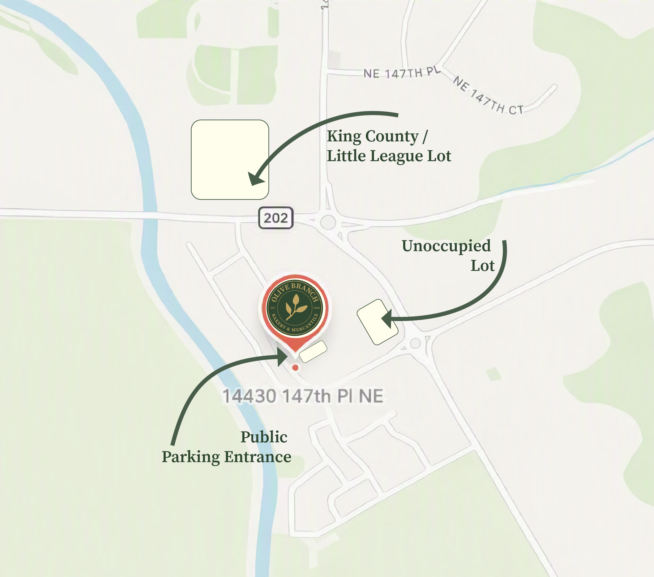 parking options near Olive Branch