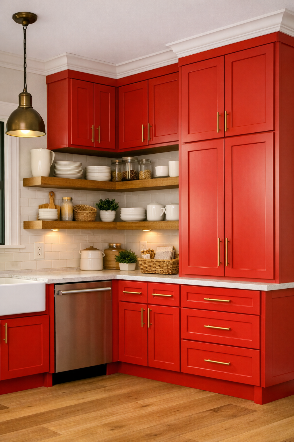 expertly painted cabinets make a big difference in a home