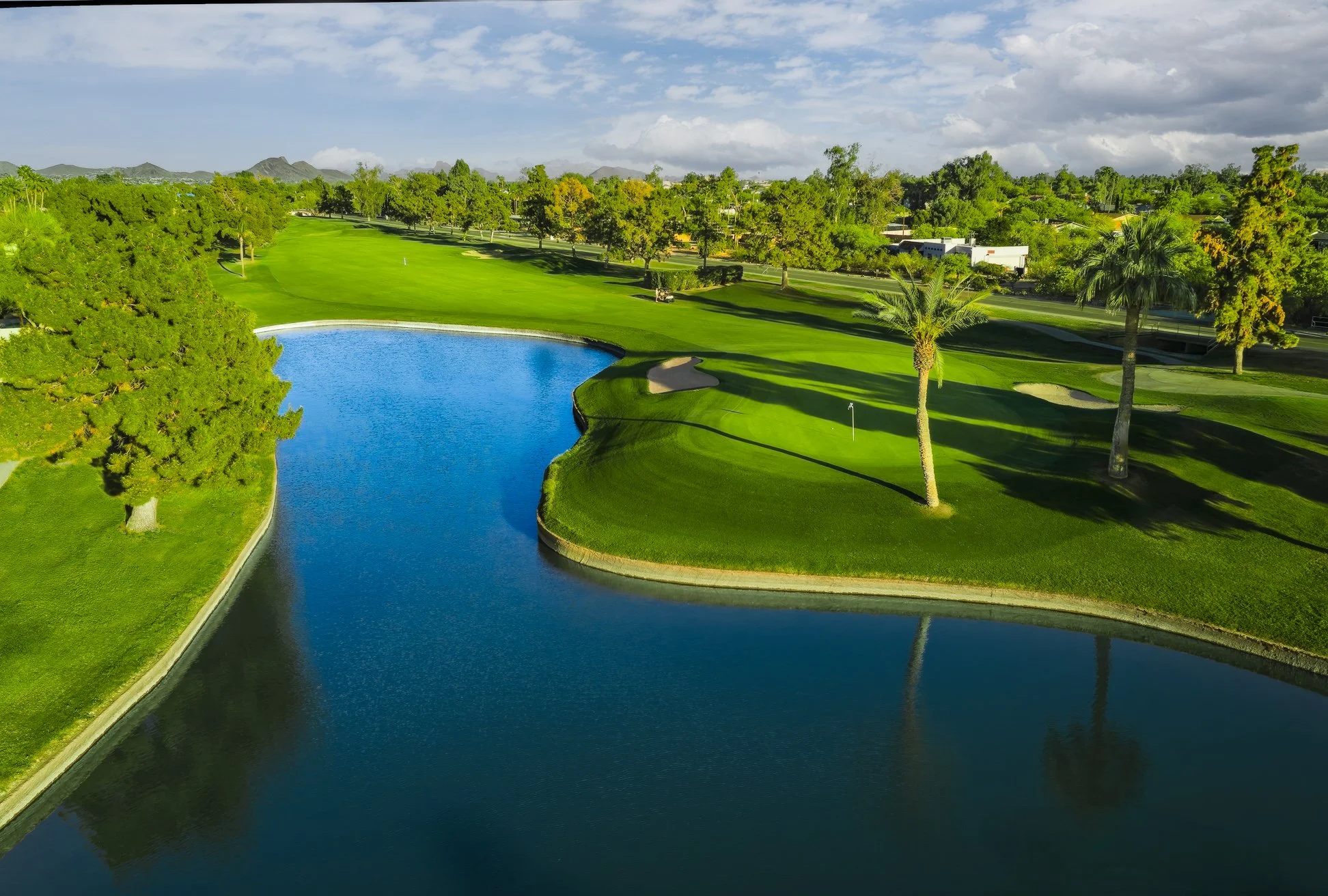 A scenic view of Scottsdale Country Club in Scottsdale, Arizona.