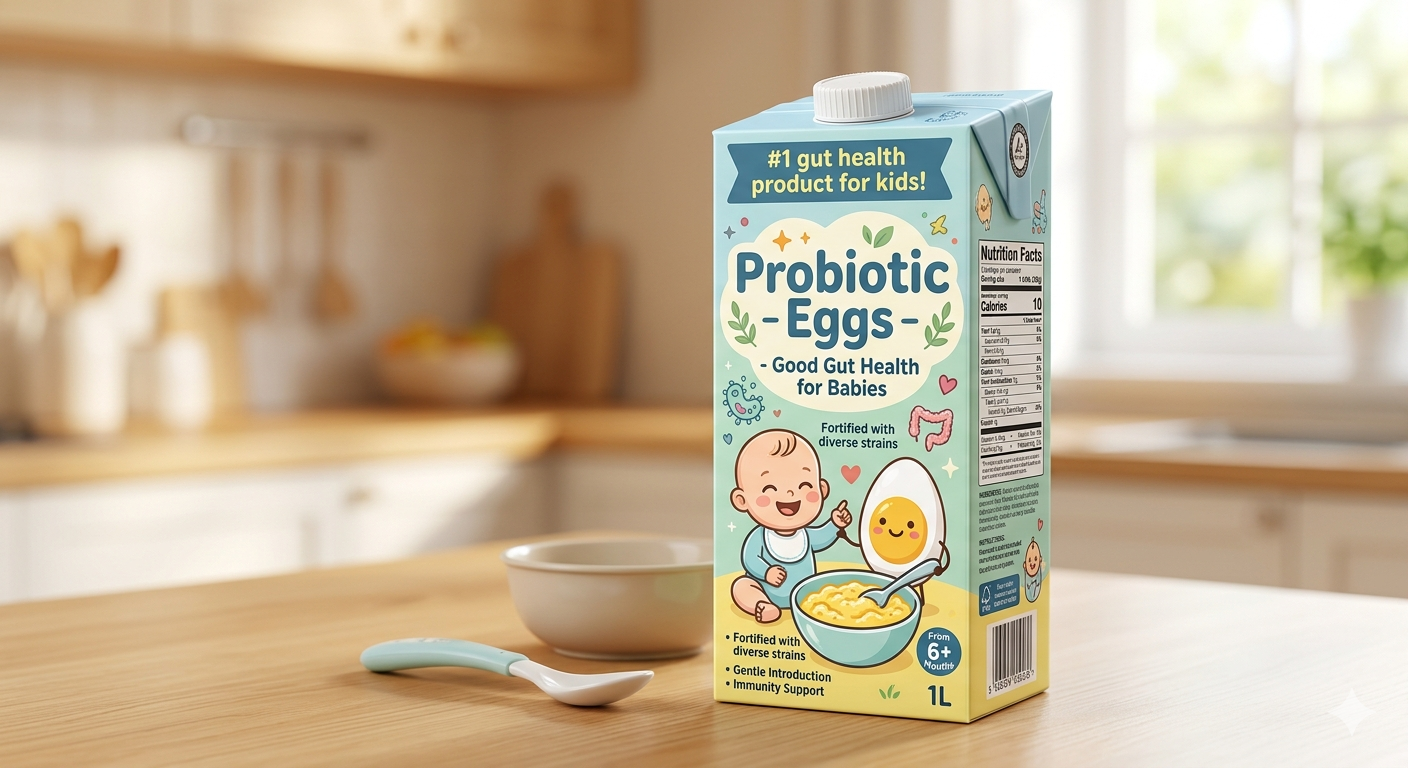 Probiotic Eggs for Babies