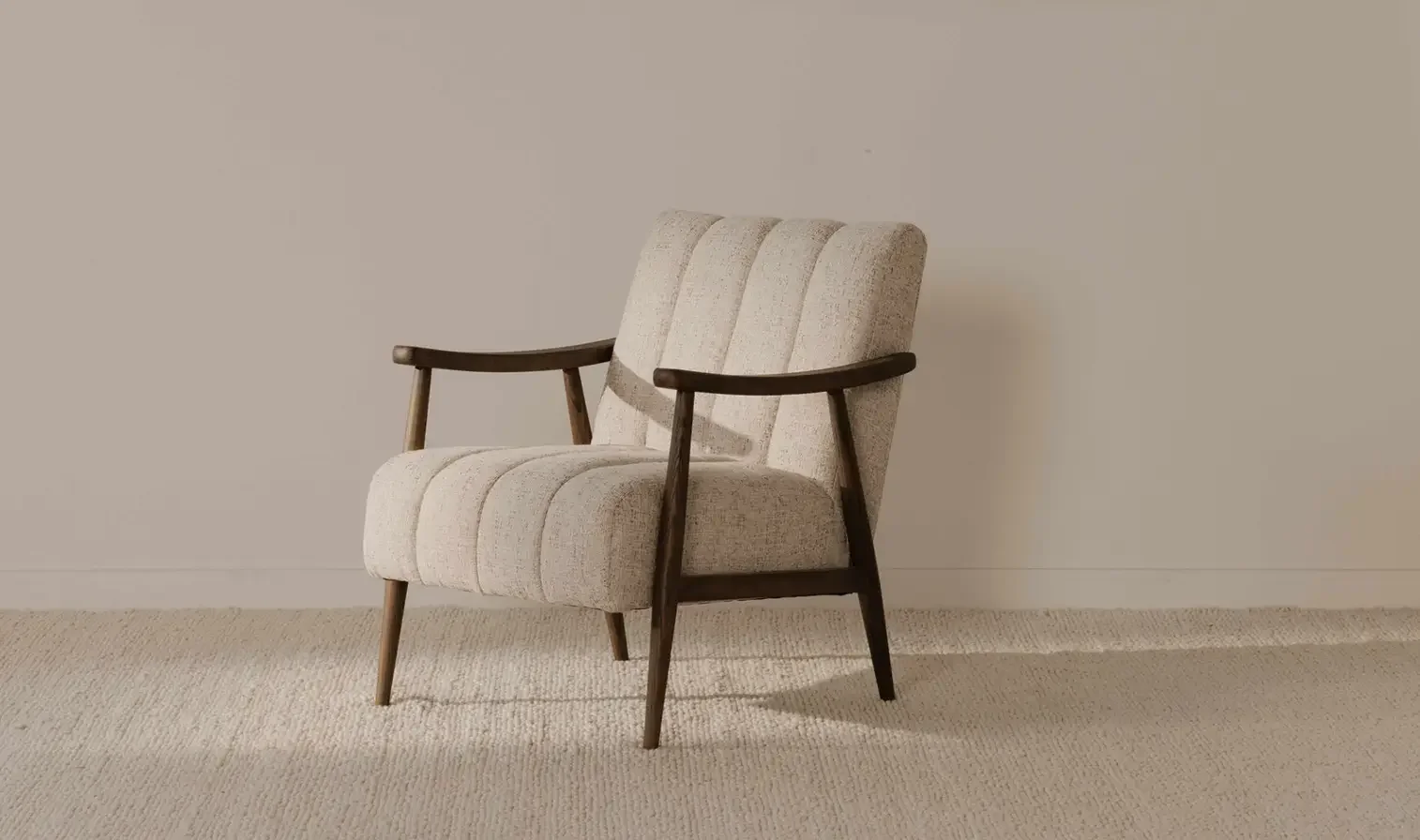 Aster Accent Chair Pebbled Beige $1650