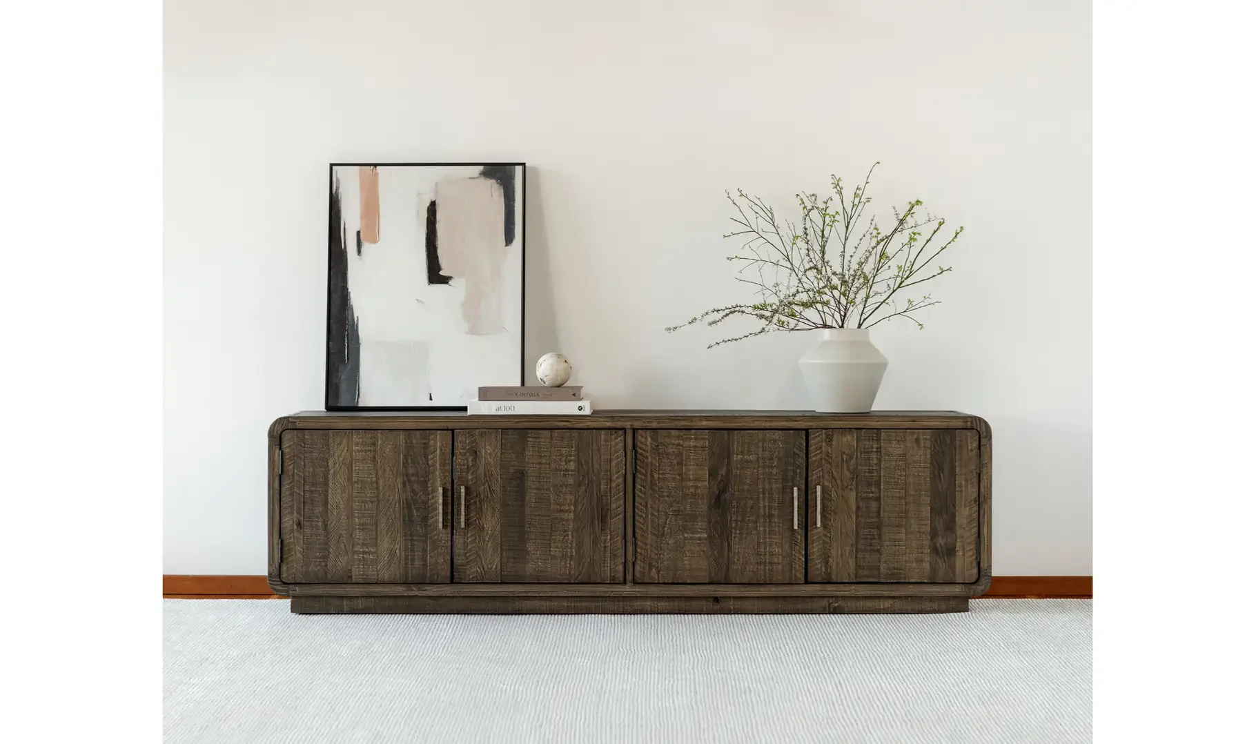 Monterey Media Cabinet Aged Brown $2200