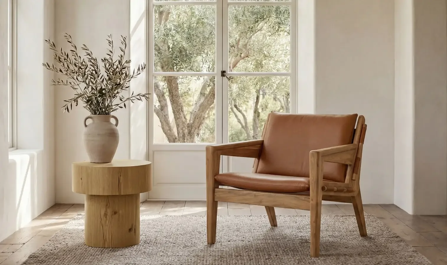 Baker Accent Chair Brown $1850