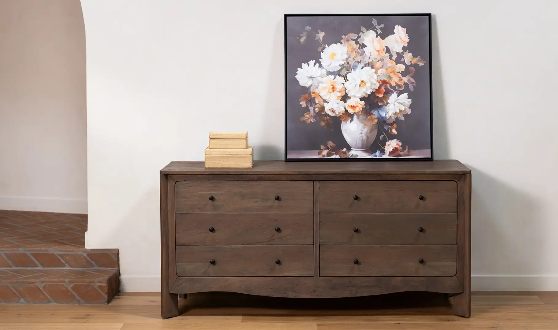 32.0” W X 1.75” D X 32.0” H

Atelier Framed Painting $220