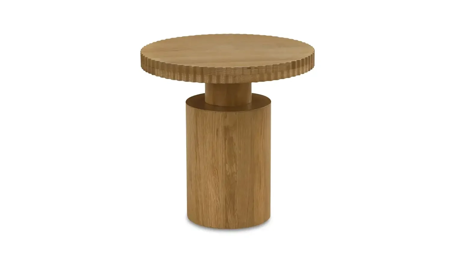 22.0” W X 22.0” D X 22.0” H

Leigh Side Table Brown
