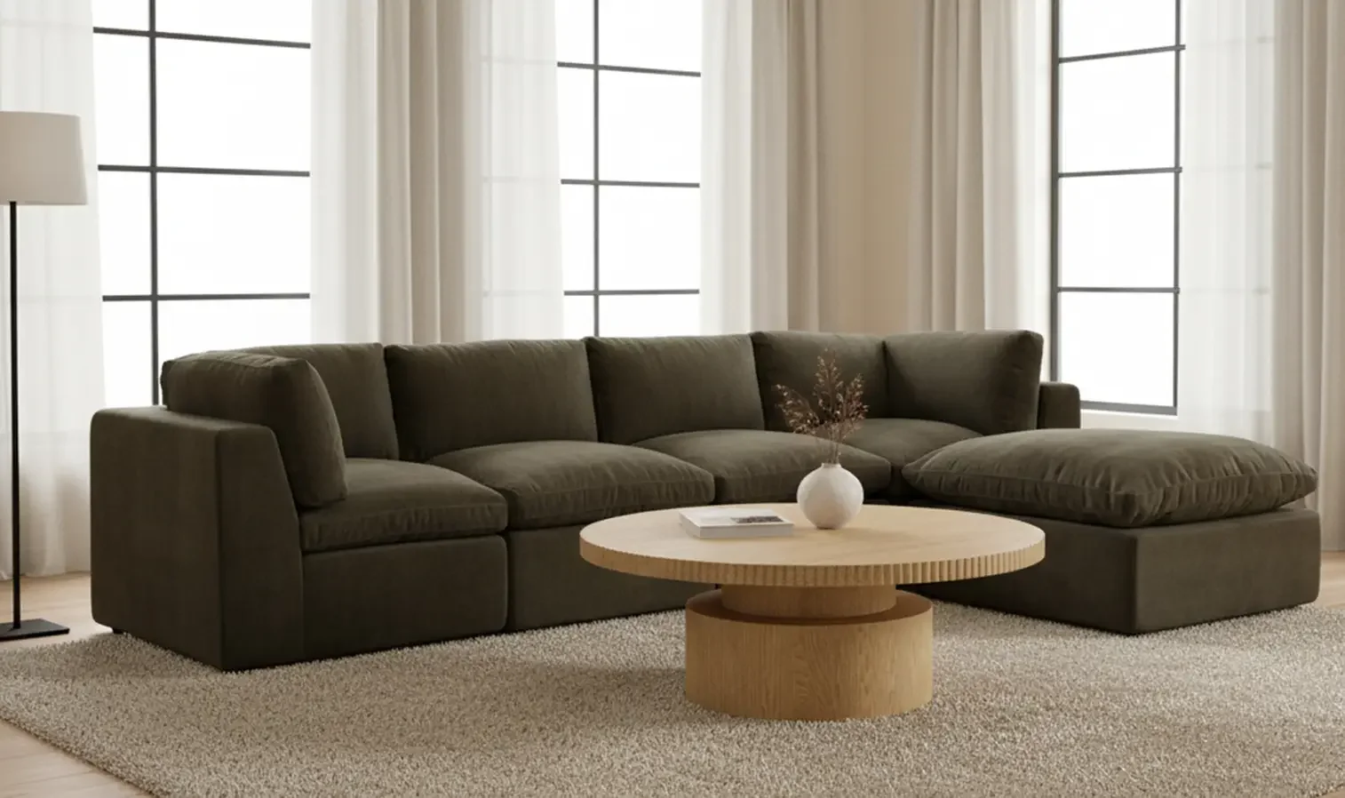 Leigh Coffee Table Brown $2000