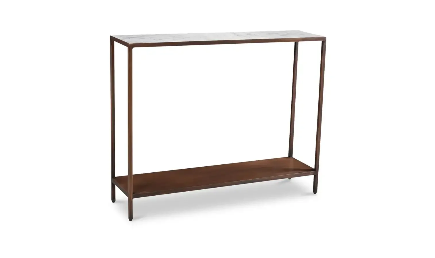 
42.0” W X 10.0” D X 32.0” H

Bottego Console Table Antique Copper