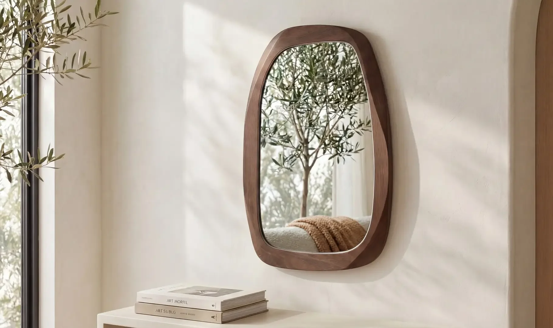 20.0” W X 1.5” D X 36.0” H

Levi Mirror Brown $375