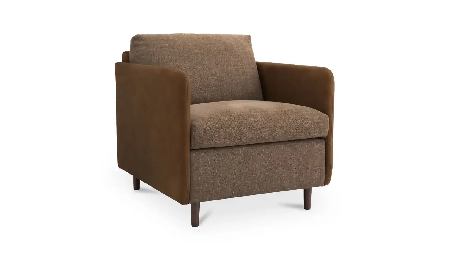 
31.5” W X 35.8” D X 34.6” H

Teller Accent Chair Brown
