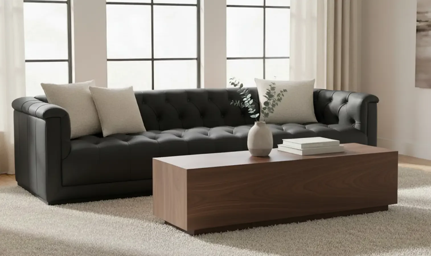 Sawyer Coffee Table Dark Brown $1100