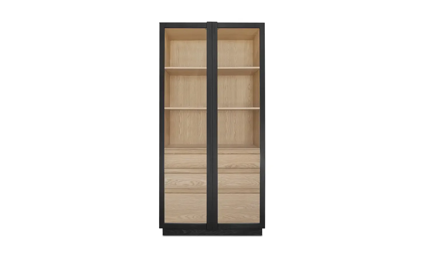 40.0” W X 18.85” D X 80.0” H

Charlotte Tall Cabinet Black