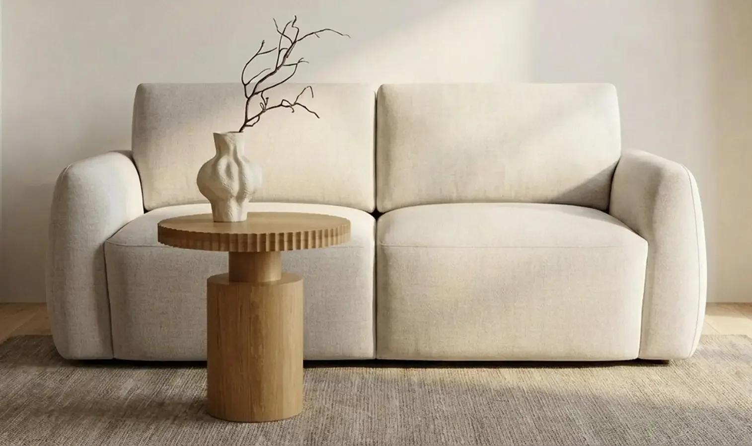 Leigh Side Table Brown $980