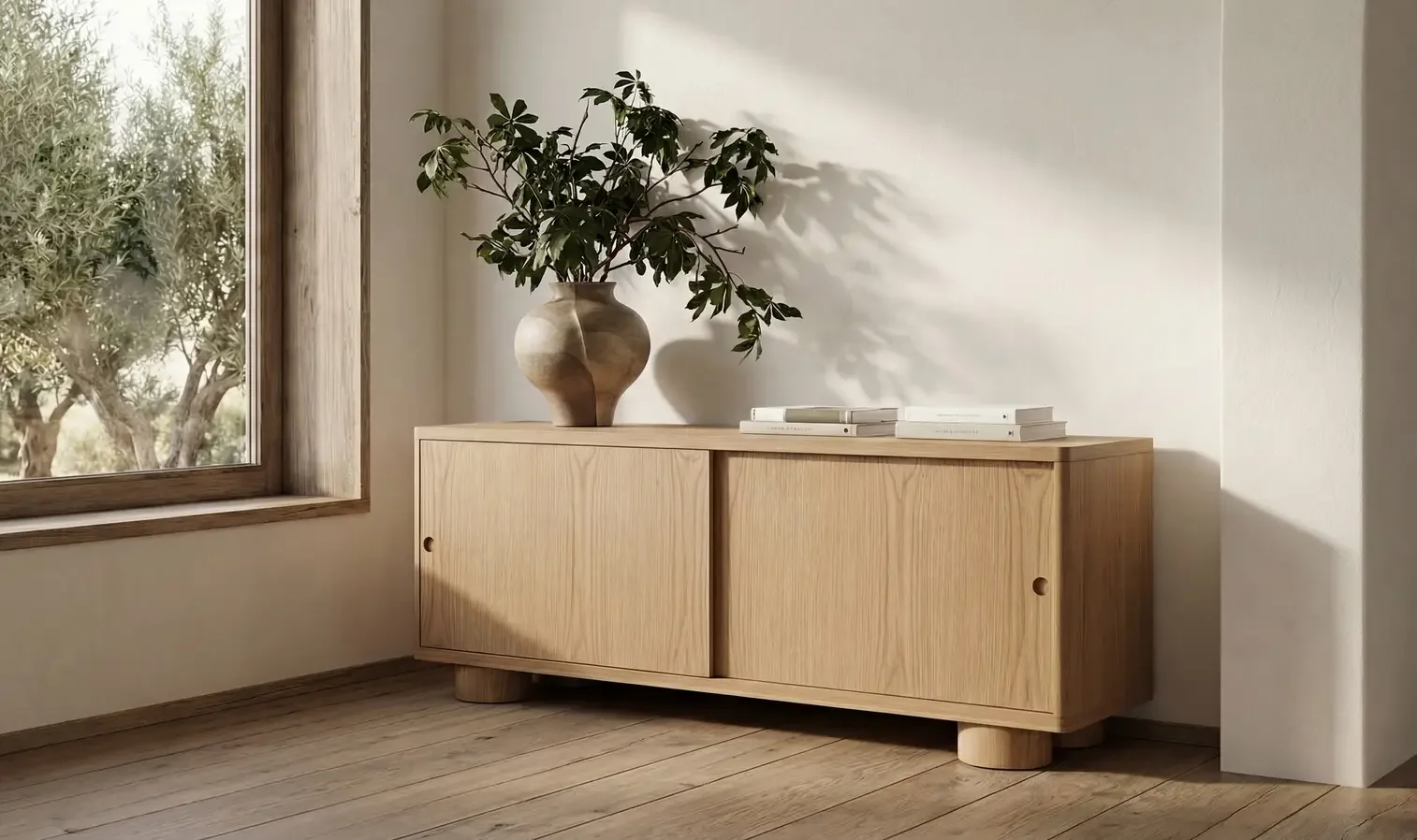 Hobbs Media Unit Natural $2400
