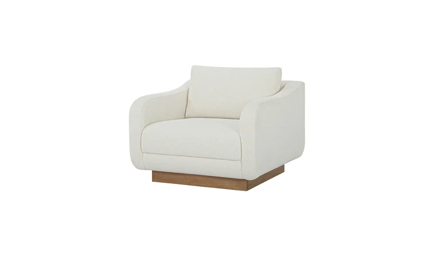 38.0” W X 39.5” D X 31.25” H

Keane Lounge Chair Cream