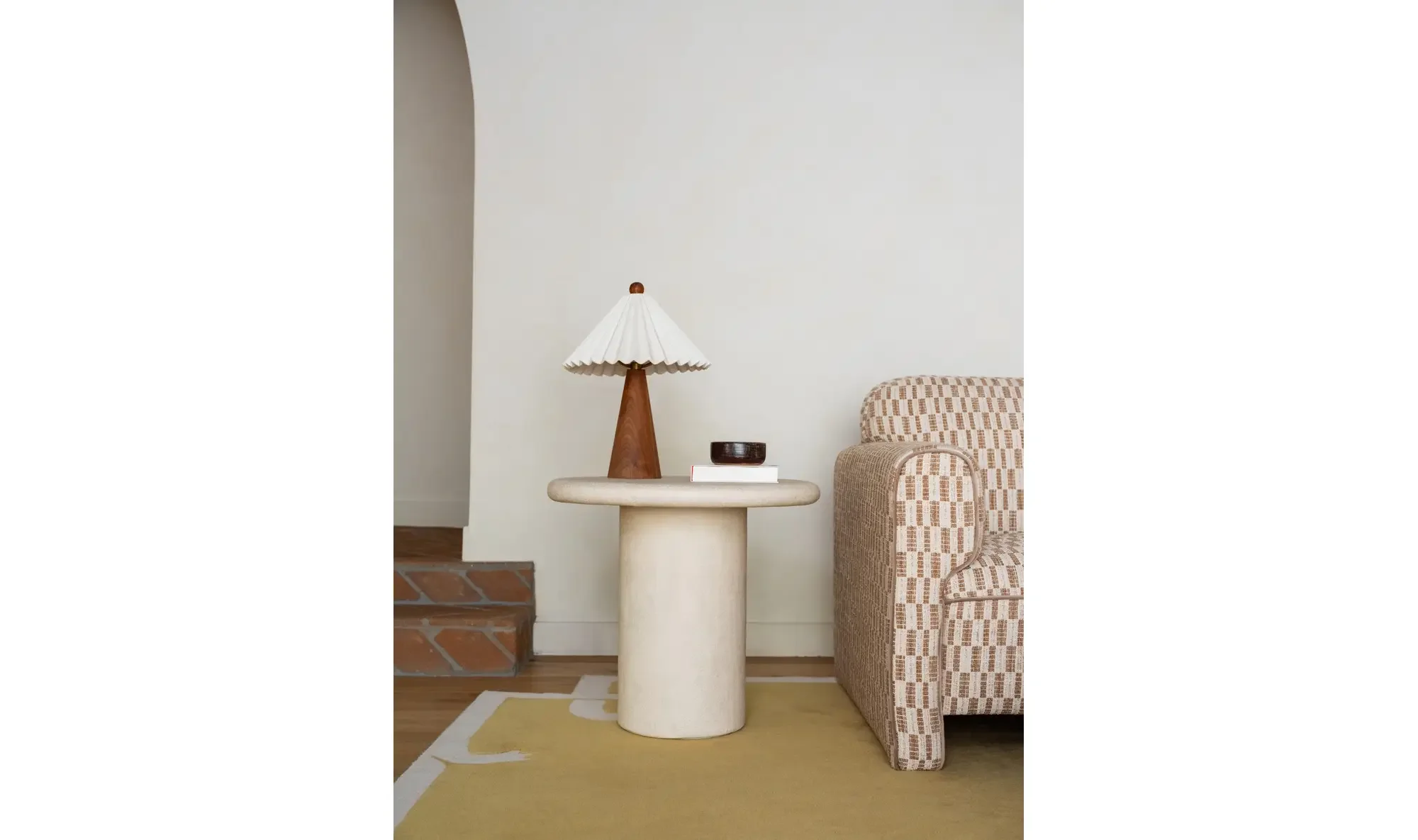 Frida Outdoor Side Table Cream $765