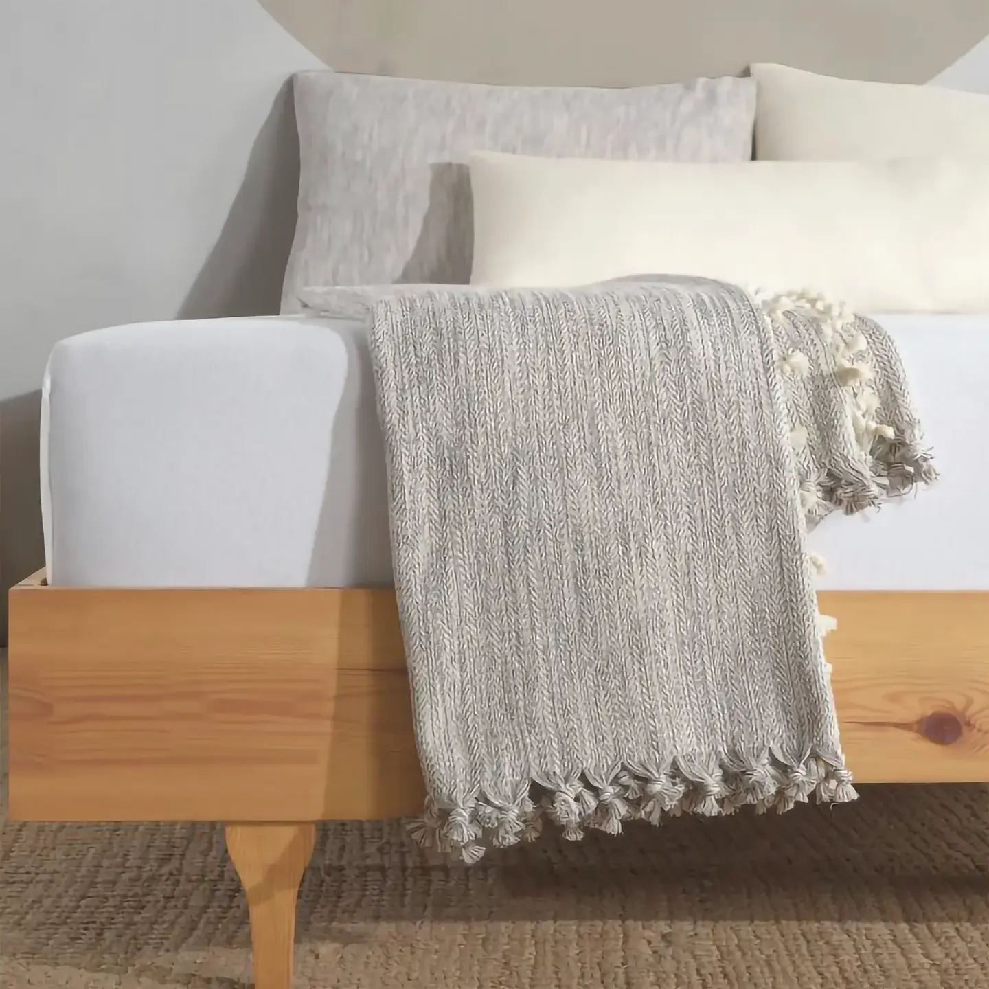 Throw Blanket-Grey $74.25