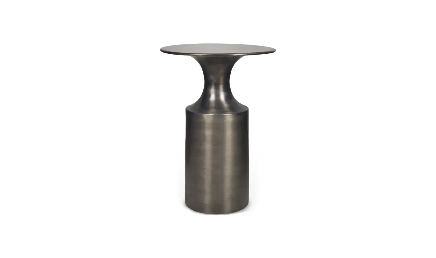 
14.5” W X 14.5” D X 21.0” H

Rassa Accent Table Polished Zinc